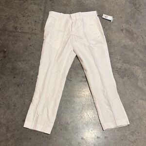 Perry Ellis White Chinos